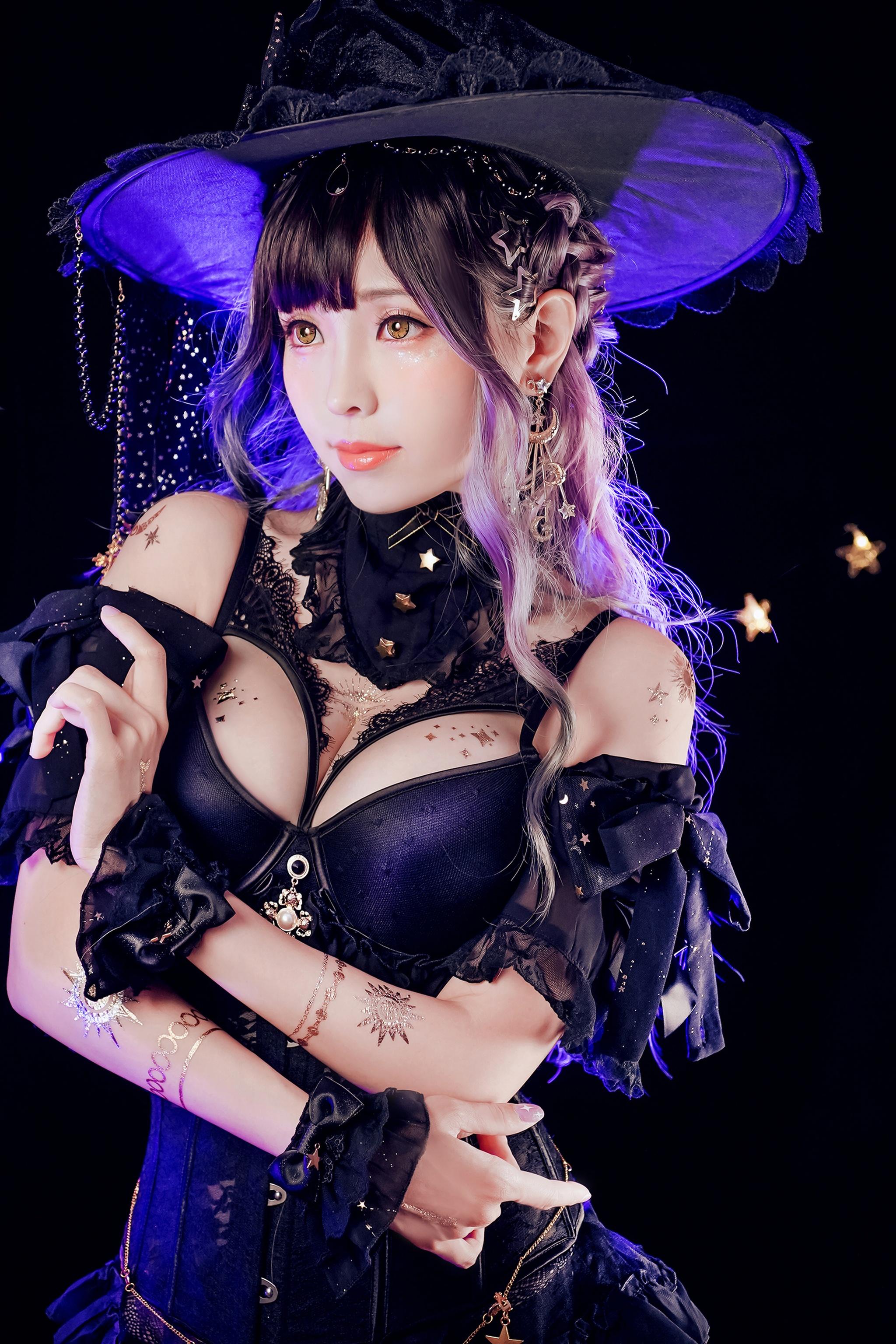 ElyEE子 – NO.77 Original Witch  Cat魔女與貓-Astrology Witch [33P]插图